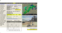 Desktop Screenshot of browncity.midmichiganweather.com